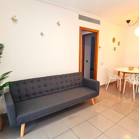 Beach Valencia Luxury D15-9 Apartment With Terrace And Sea Views With Two Rooms المظهر الخارجي الصورة