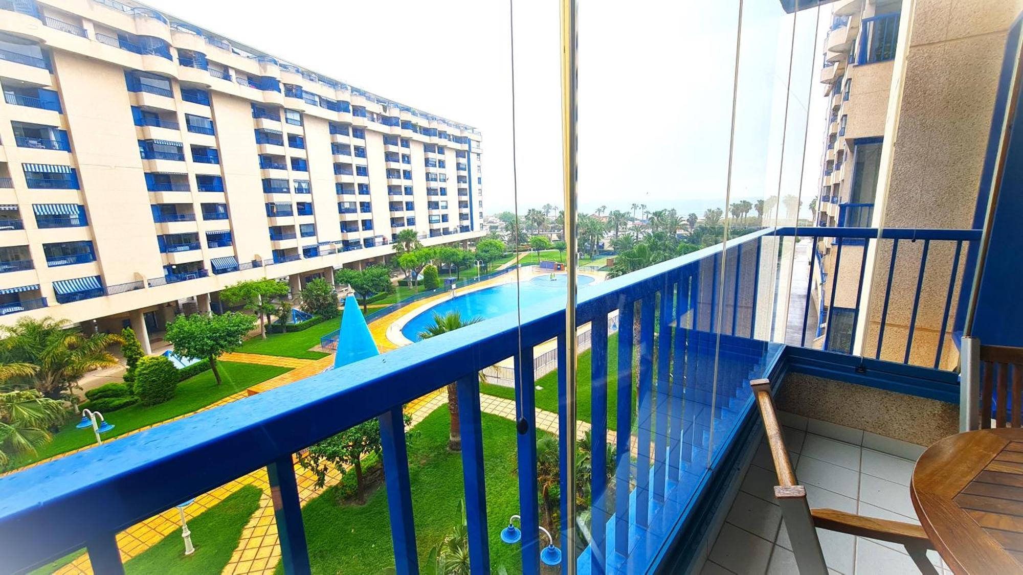 Beach Valencia Luxury D15-9 Apartment With Terrace And Sea Views With Two Rooms المظهر الخارجي الصورة